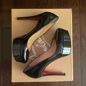 CHRISTIAN LOUBOUTIN
Bianca 120 Patent Leather Pumps 6B